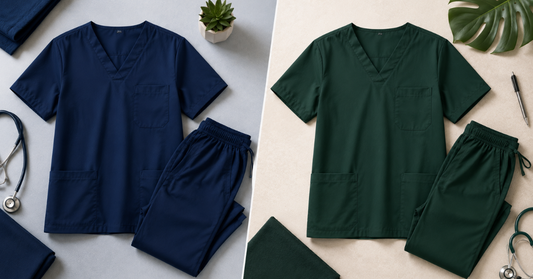 cotton vs polyester scrubs