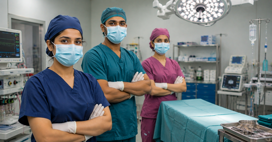 surgical scrubs for OT staff