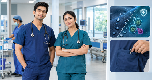 antimicrobial scrubs india