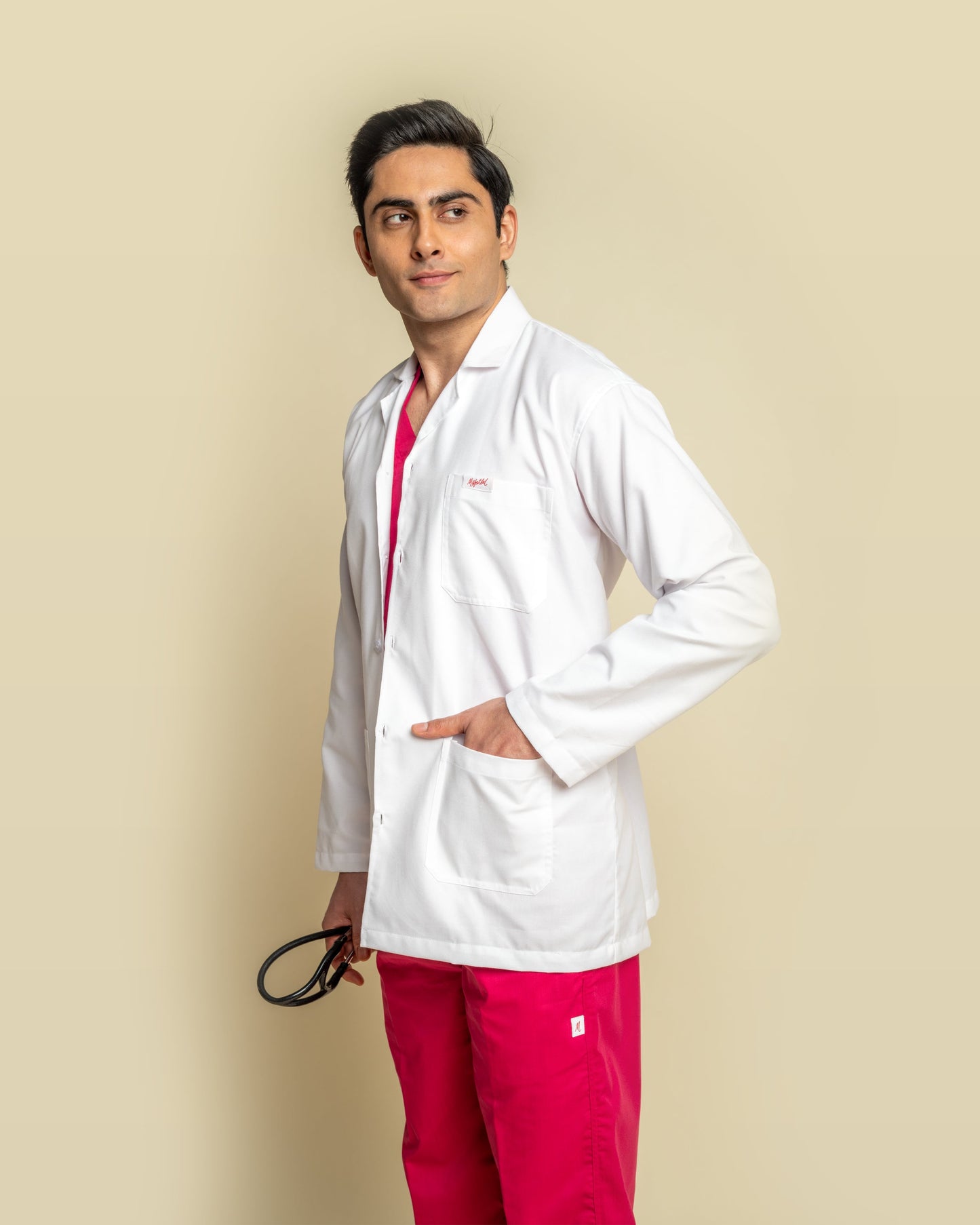 Full Sleeve Short Dr Coat