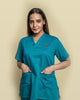 Medfits Prime Women's V-Neck (Light Green) New Gen Scrub