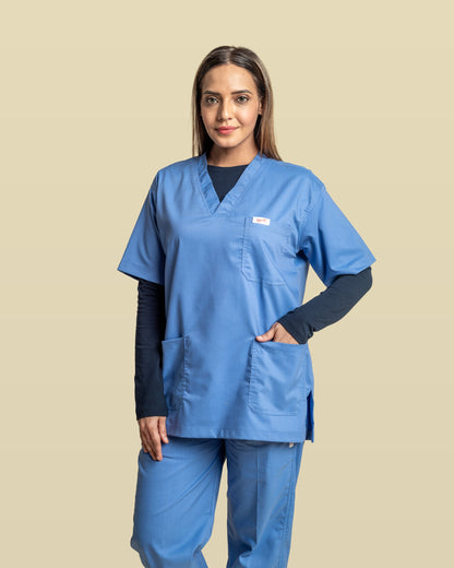 Women Under Scrub Black Shirt - Long Sleeve