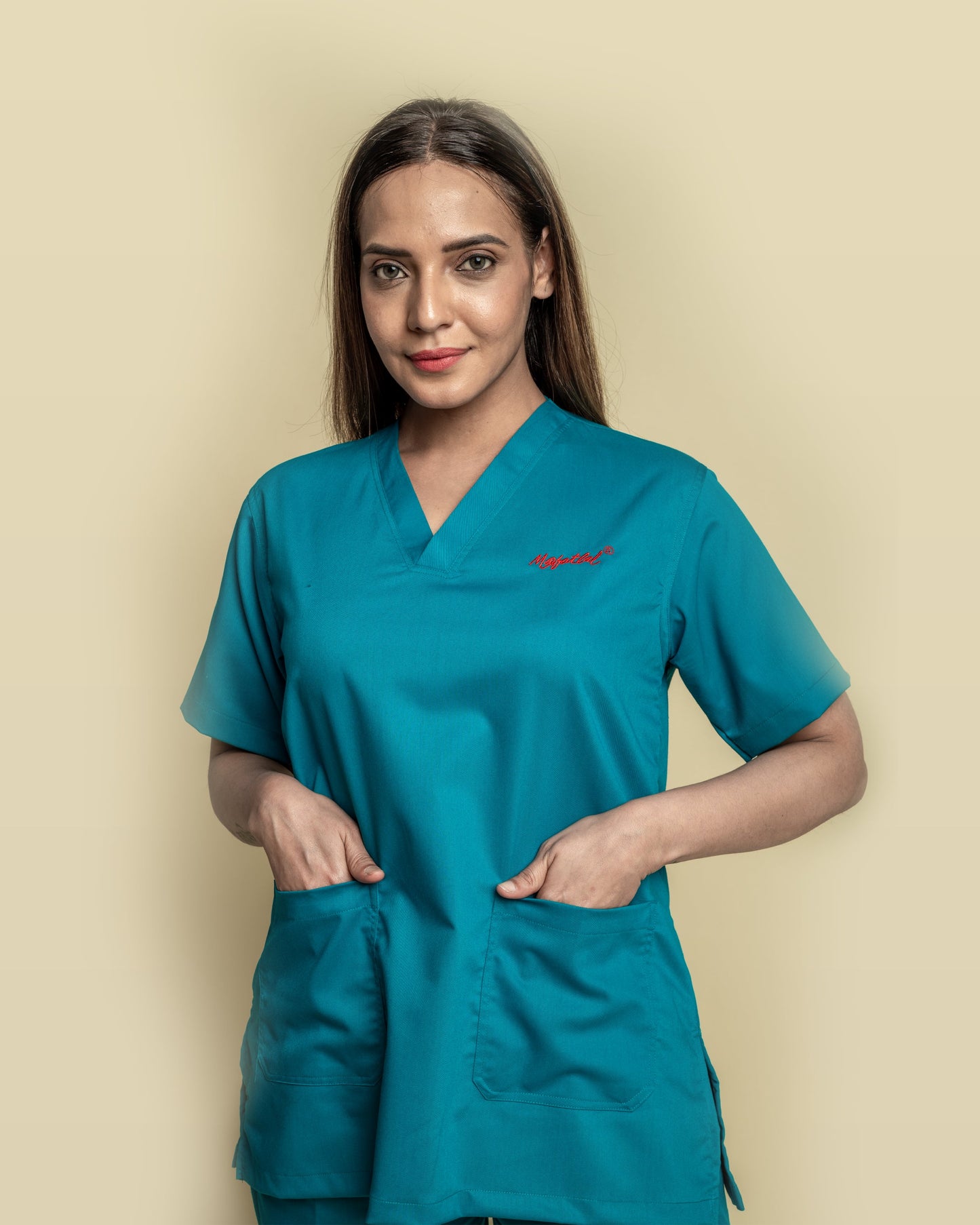 Unichoice Women's V-Neck (Light Green) New Gen Scrub