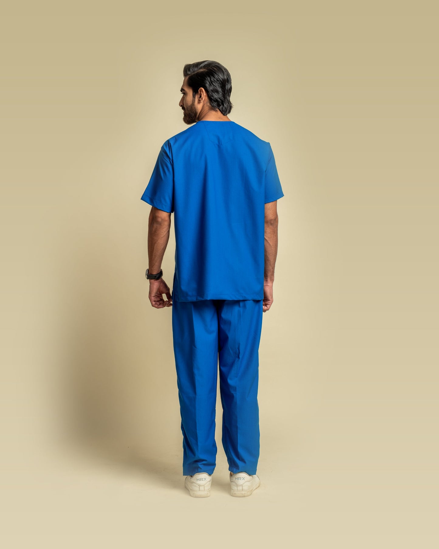 Unichoice Men's V-Neck (Royal Blue) New Gen Scrub