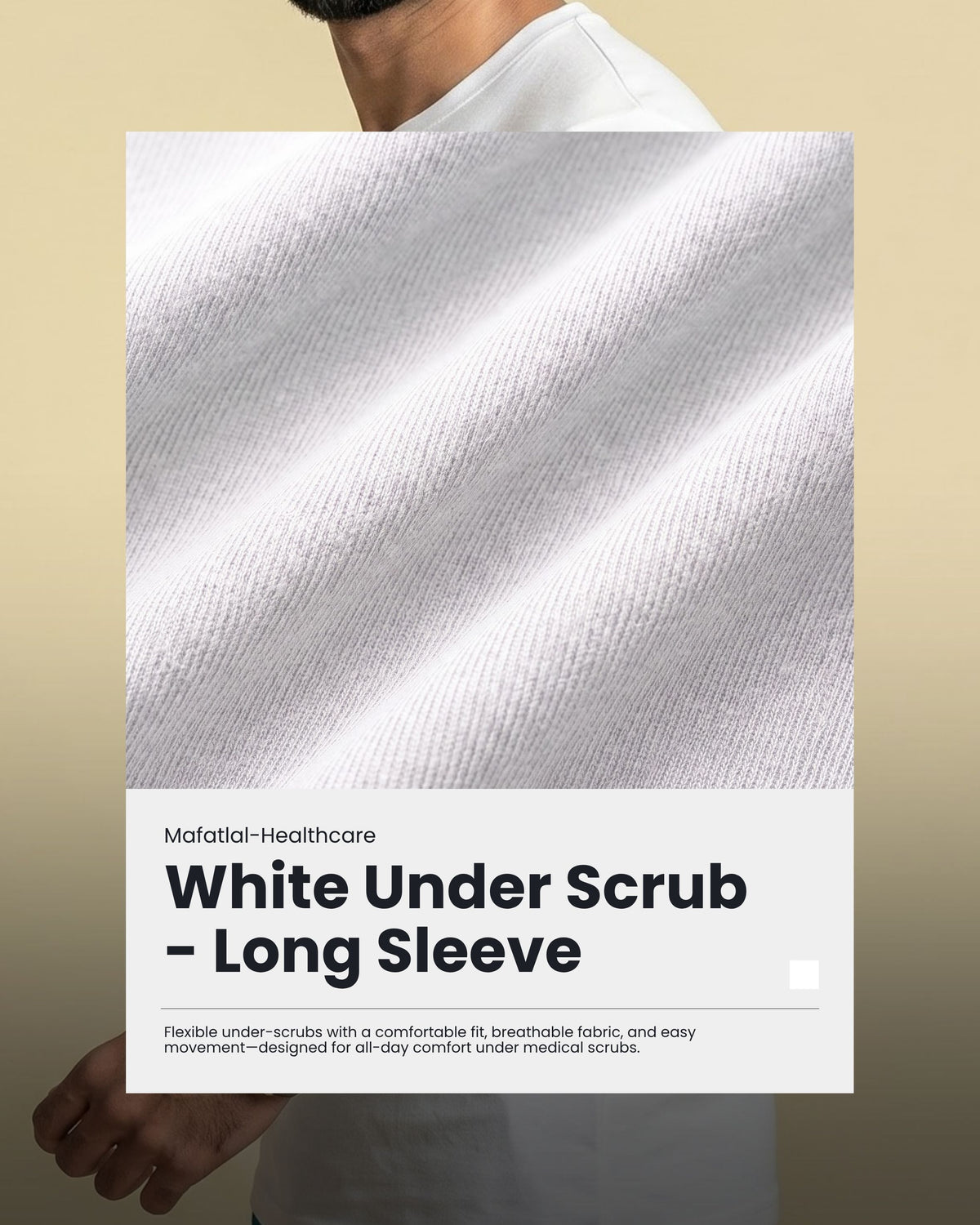 White Under Scrub - Long Sleeve