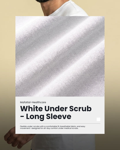 White Under Scrub - Long Sleeve