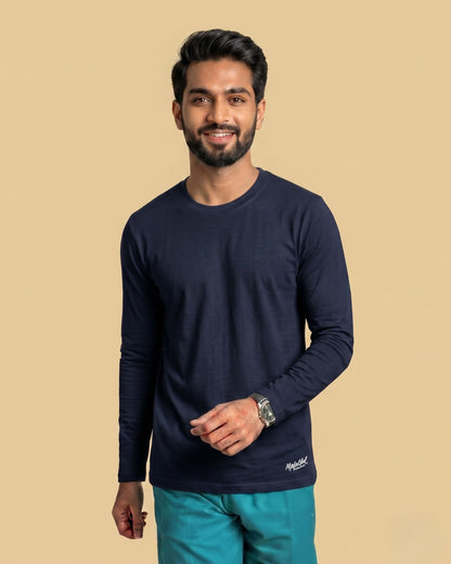 Navy Blue Under Scrub - Long Sleeve