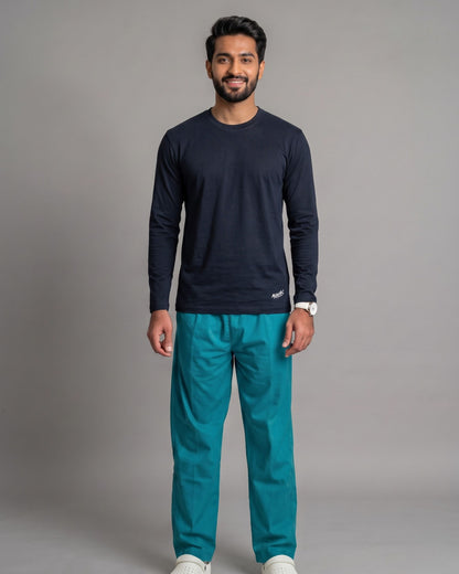 Navy Blue Under Scrub - Long Sleeve