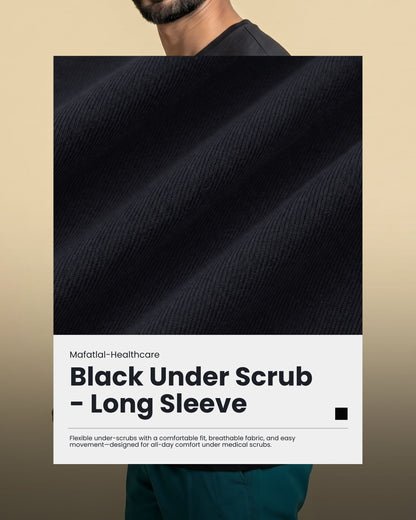 Black Under Scrub - Long Sleeve