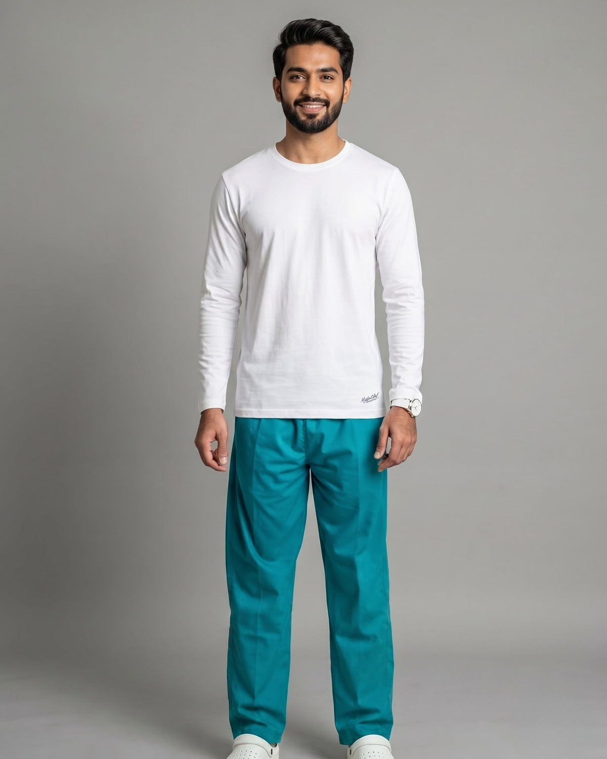White Under Scrub - Long Sleeve