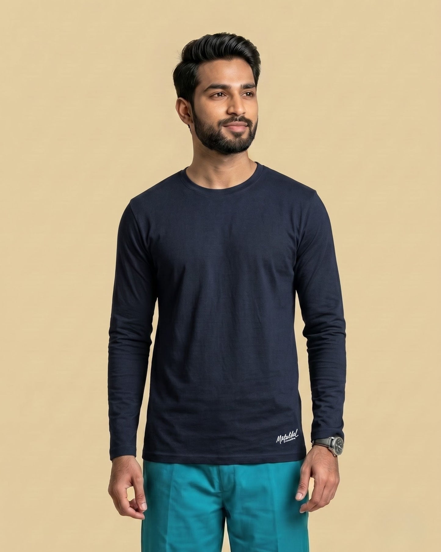 Navy Blue Under Scrub - Long Sleeve