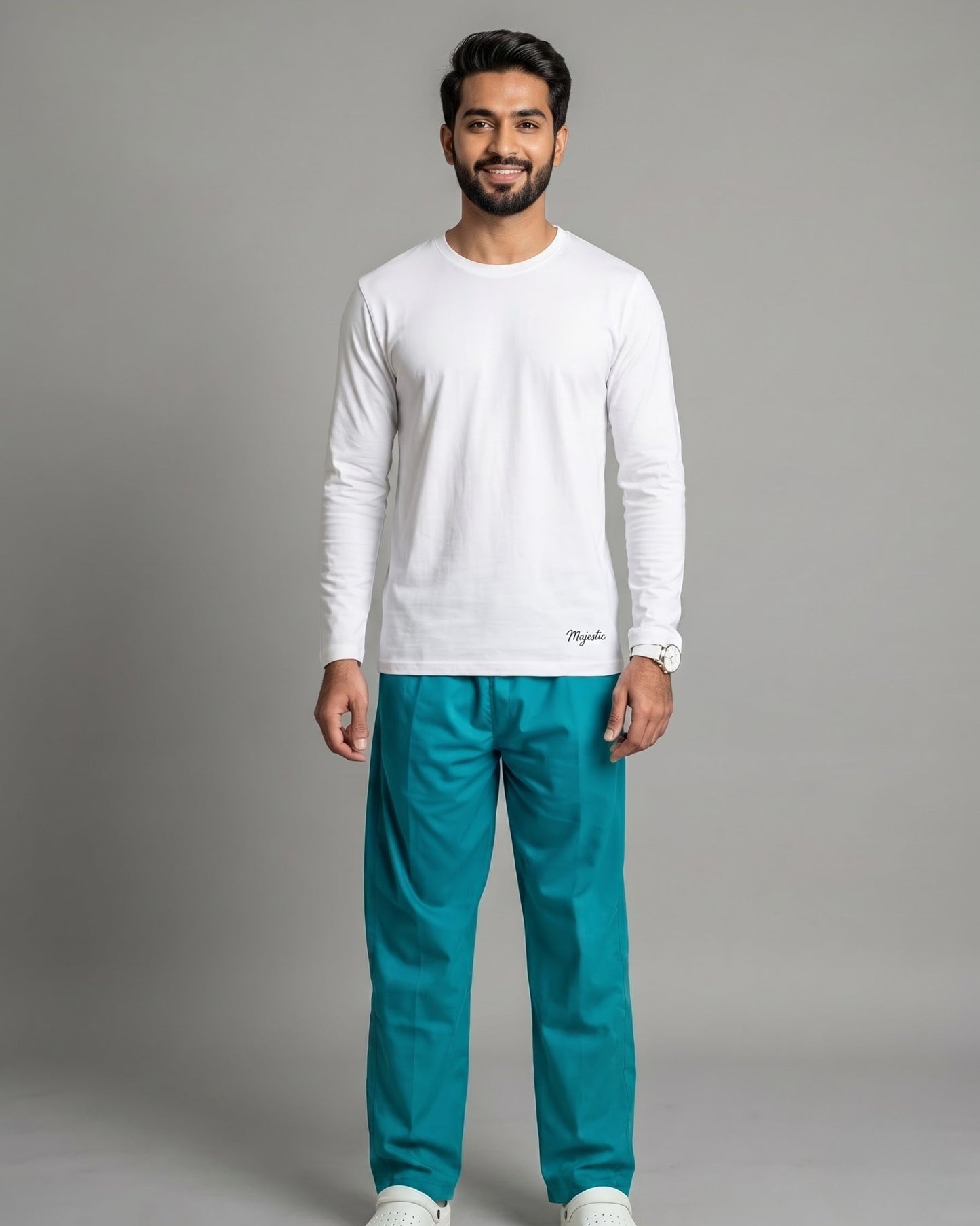 White Under Scrub - Long Sleeve
