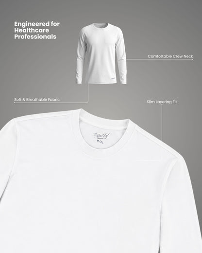 White Under Scrub - Long Sleeve