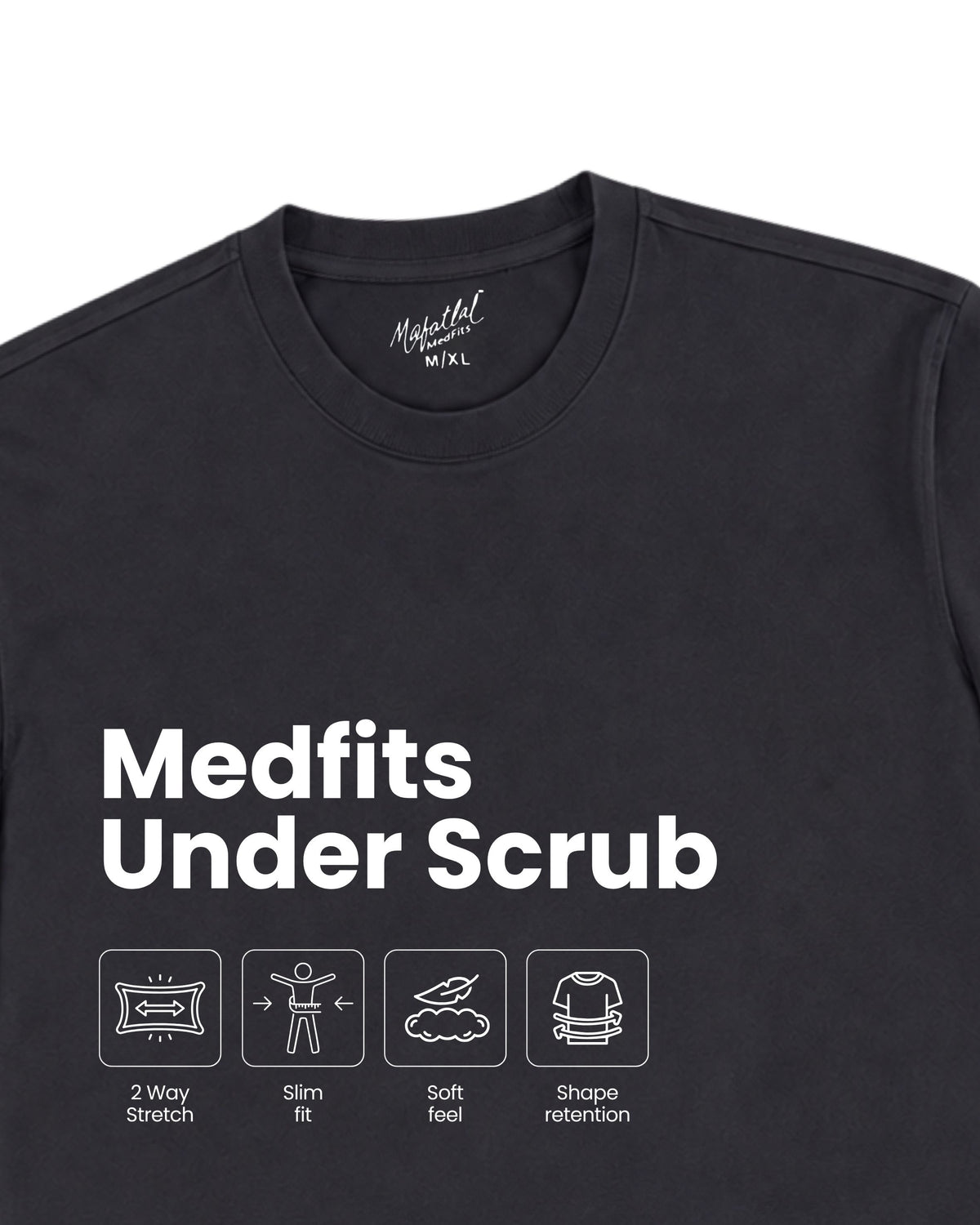 Black Under Scrub - Long Sleeve