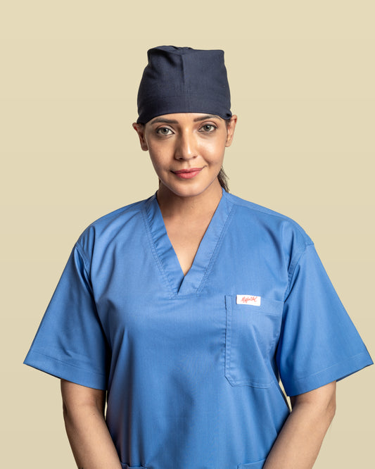 Navy Blue Medical Cap