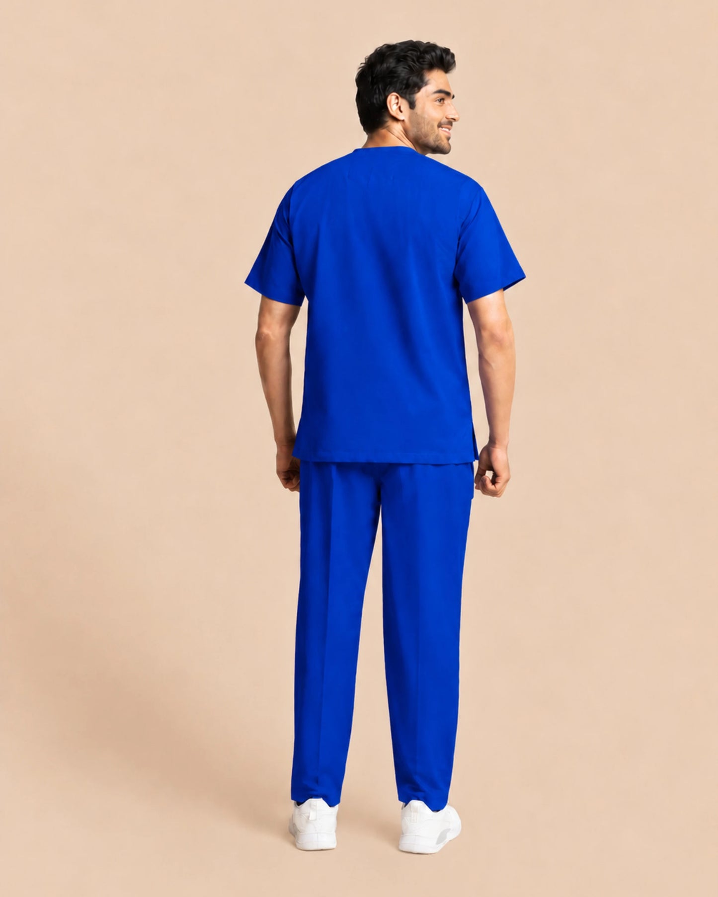 Medfits Core Men's V-Neck (Imperial Blue) New Gen Scrub