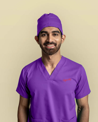 Violet Medical Cap
