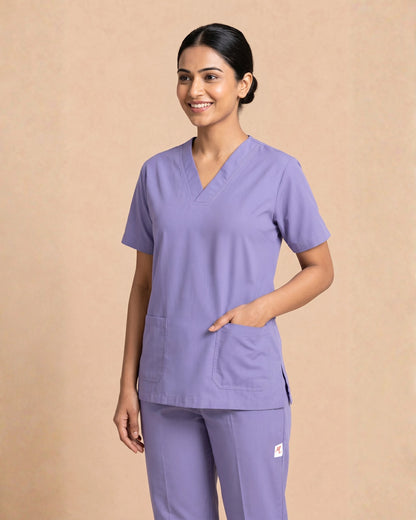 Medfits Core Women's V-Neck (Lavender) New Gen Scrub