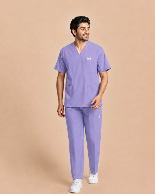 Medfits Core Men's V-Neck (Lavender) New Gen Scrub