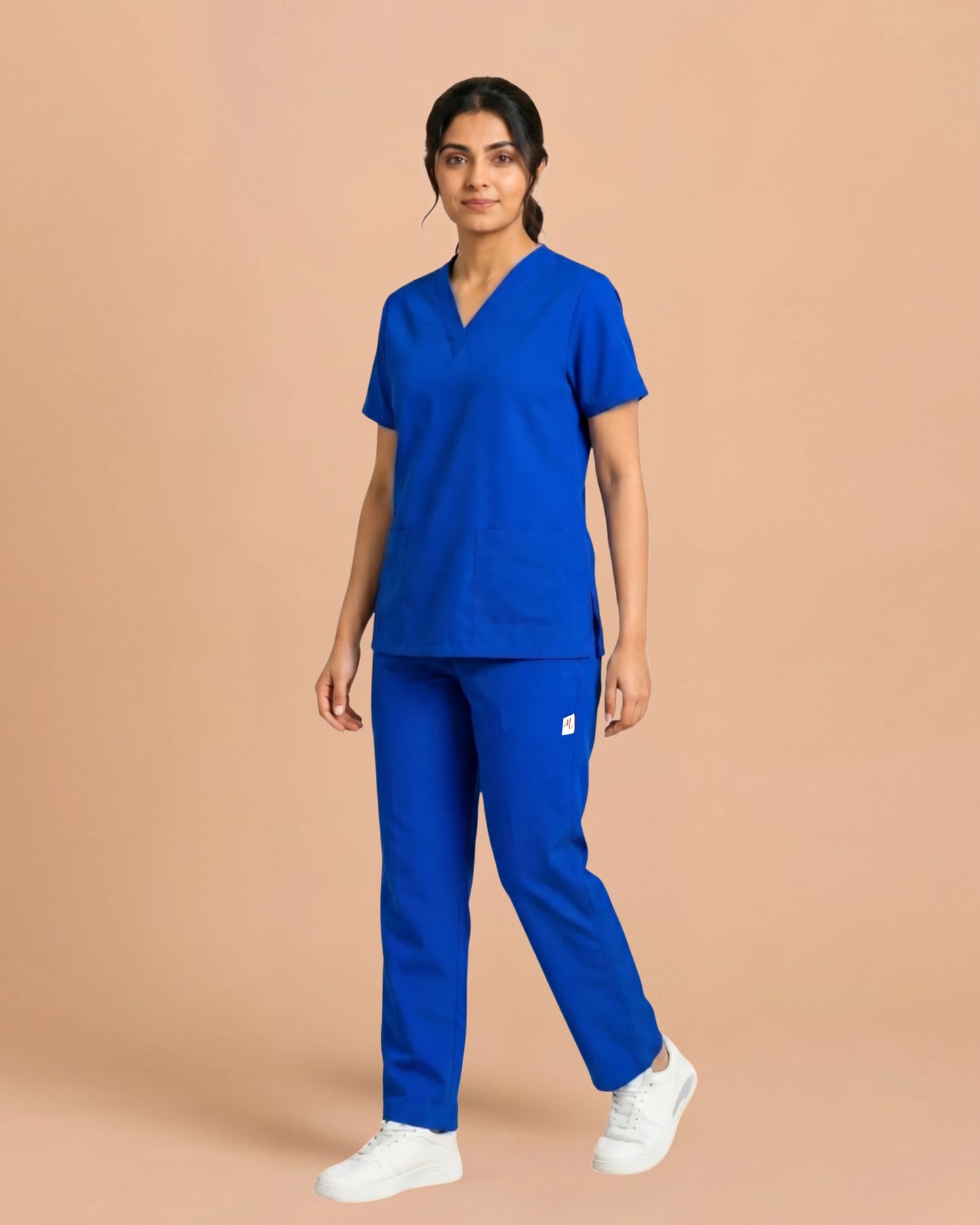 Medfits Core Women's V-Neck (Imperial Blue) New Gen Scrub