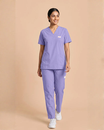 Medfits Core Women's V-Neck (Lavender) New Gen Scrub